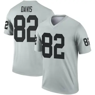 Al Davis Las Vegas Raiders Black Jersey Name & Number Face Mask With PM2.5  Filter