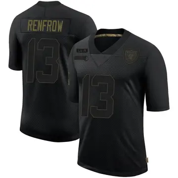 Hunter Renfrow Las Vegas Raiders Youth Legend White Color Rush T-Shirt