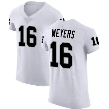 John Samuel Shenker Women's Nike White Las Vegas Raiders Custom Game Jersey Size: Extra Large