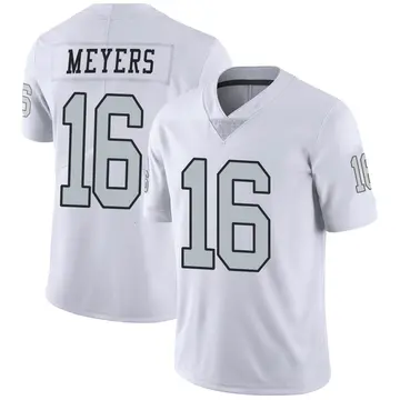 John Samuel Shenker Women's Nike White Las Vegas Raiders Custom Game Jersey Size: Extra Large