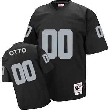 Raiders Jim Otto Jersey Legend Silver 0 Men's Inverted Limited 100th Season