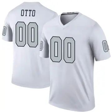 Jim Otto Las Vegas Raiders Youth Backer T-Shirt - Ash