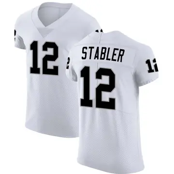 Jerseyrama Ken Stabler Jersey #12 Oakland/LA Unsigned Custom Stitched White Football New No Brands/Logos Sizes S-3xl, Size: Small