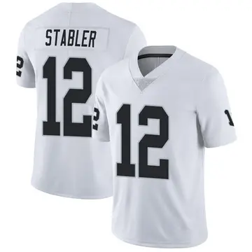 Ken Stabler Las Vegas Raiders Women's Name & Number Logo Slim Fit T-Shirt -  Ash