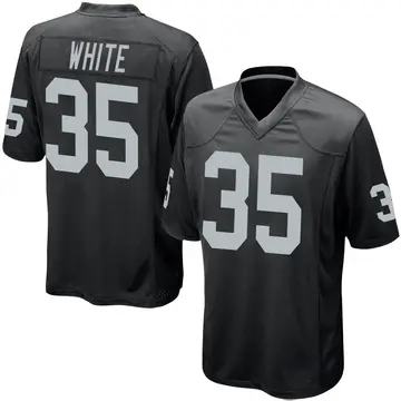 Zamir White Las Vegas Raiders Men's White Name & Number Logo T-Shirt - Ash