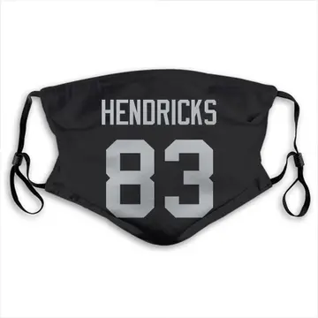 Ted Hendricks Las Vegas Raiders Men's Black by Midnight Mascot T