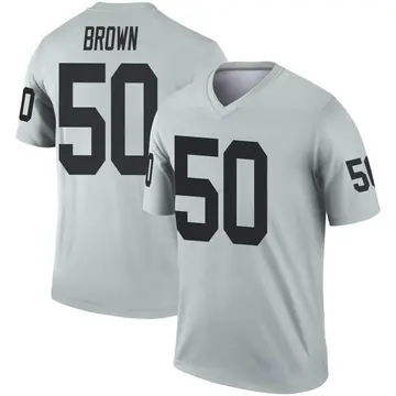 Jayon Brown Las Vegas Raiders Men's Limited Color Rush Nike Jersey - White