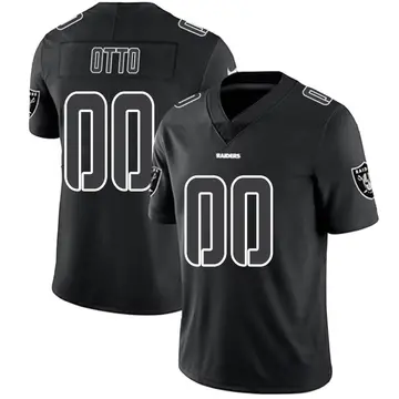 Nike Jim Otto Las Vegas Raiders Youth Limited White Color Rush Jersey