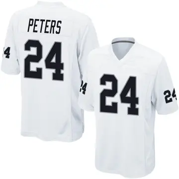 Marcus Peters Las Vegas Raiders Women's Legend Olive Salute to Service  Scoop Neck T-Shirt