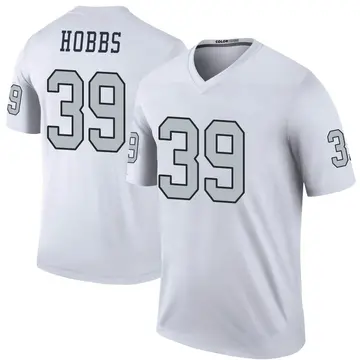 Men's Las Vegas Raiders #39 Nate Hobbs Silver Inverted Legend Jersey on  sale,for Cheap,wholesale from China